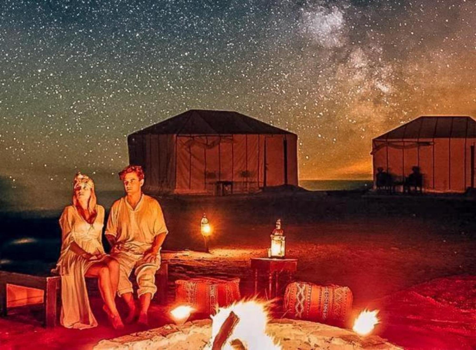 Desert Paradise Luxury Camp Мерцуга Екстериор снимка