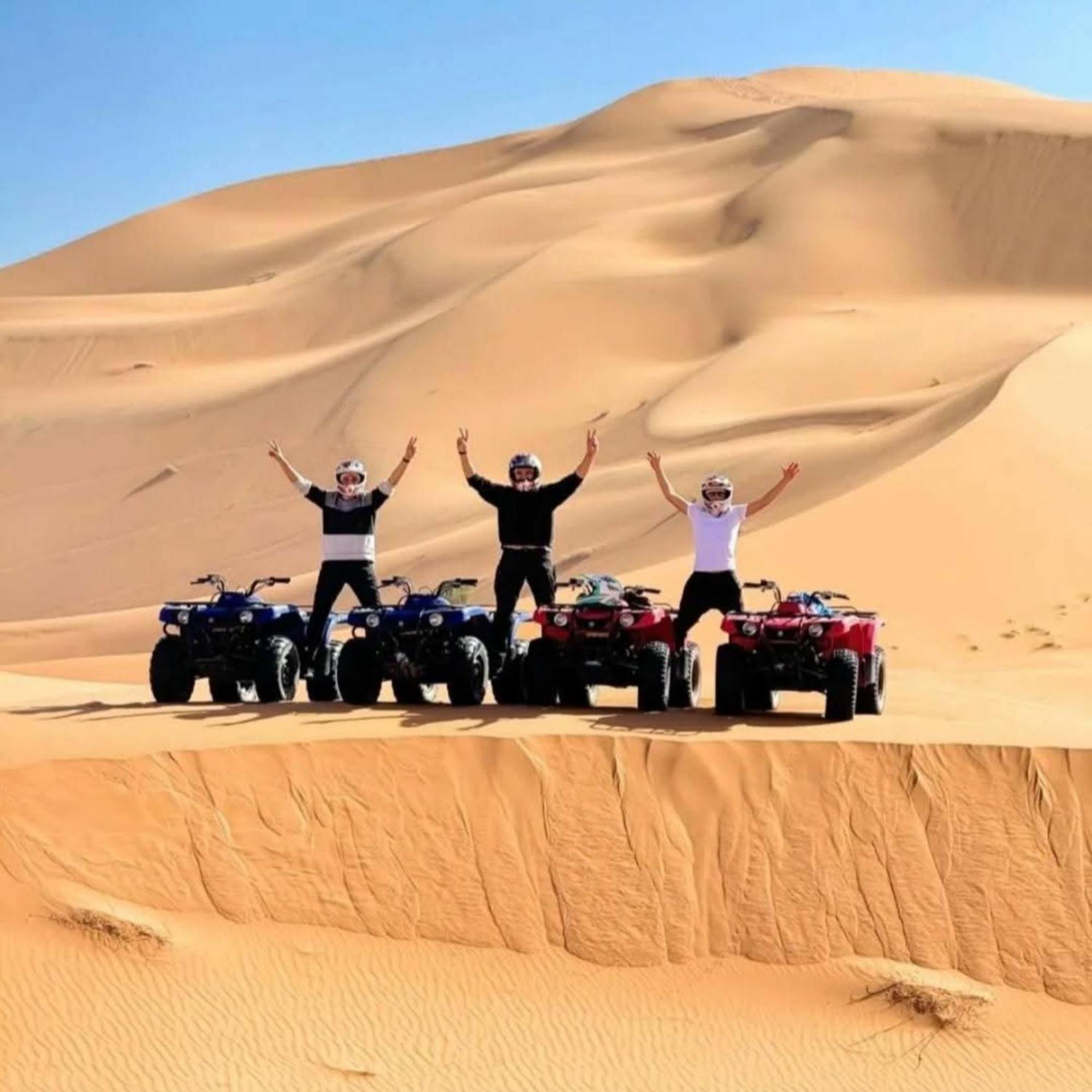Desert Paradise Luxury Camp Мерцуга Екстериор снимка
